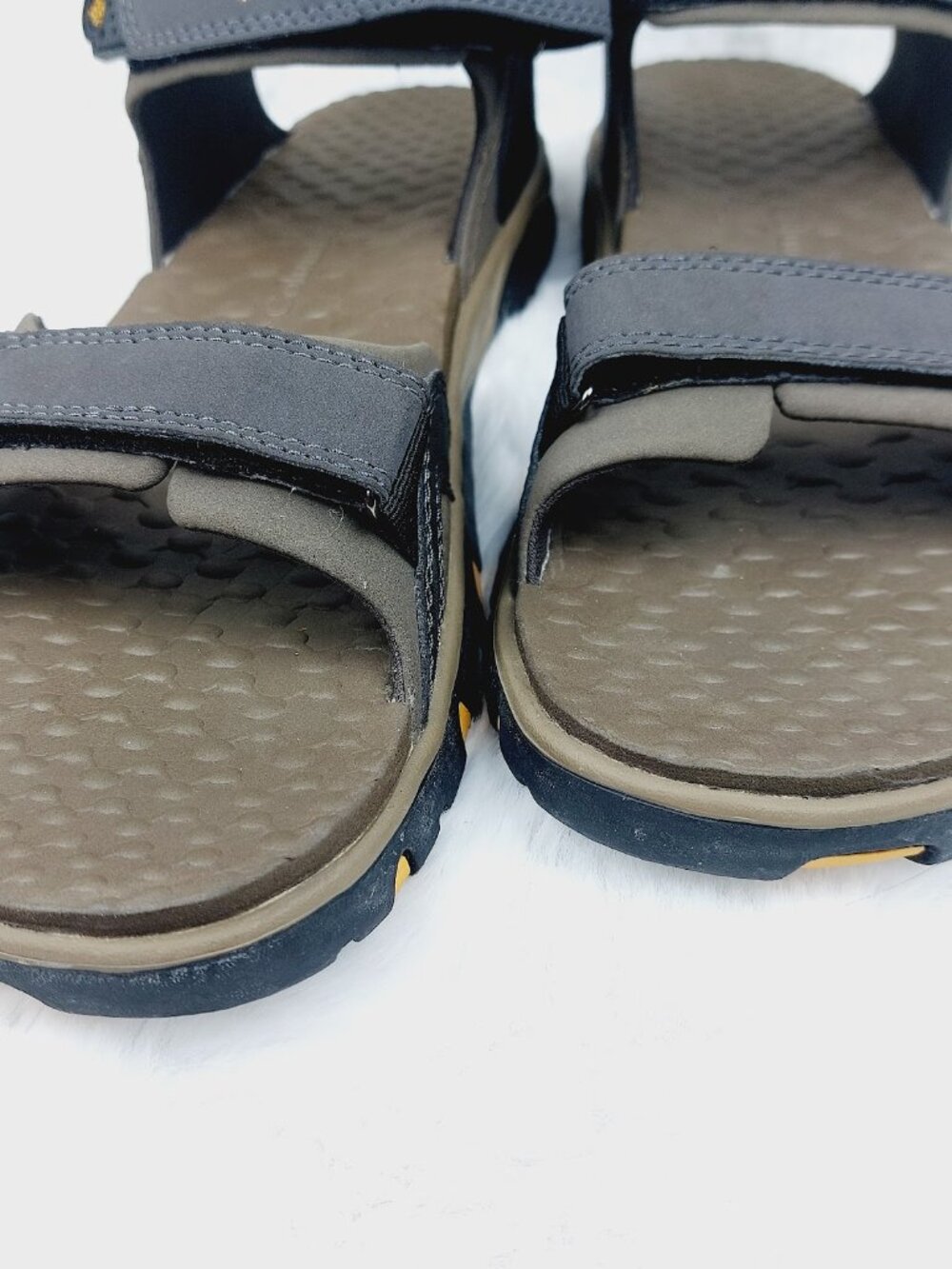 Columbia Men's Gray Riptide Dual Strap Fisherman Hiking Sandal Size 11 - Picture 5 of 10